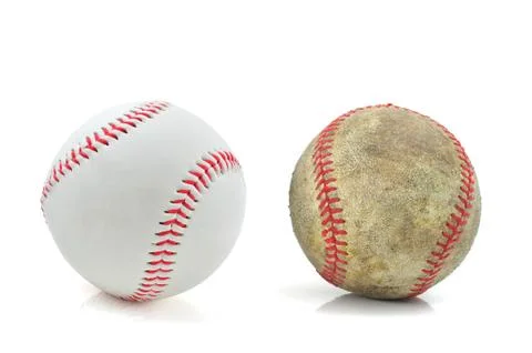 Baseballs Foto stock