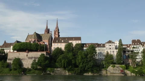 Basel Cathedral Vídeo Stock 50451329