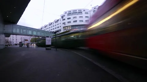 Basel City Centre - Timelapse 스톡 동영상 42306004