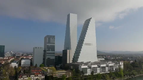 Basel by Drone Stock Footage 237864189
