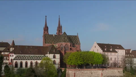 Basel by Drone Stock Footage 237864201