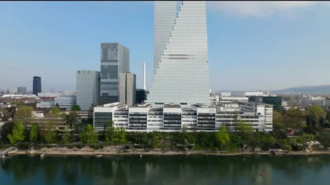 Basel by Drone Stock Footage 237864326