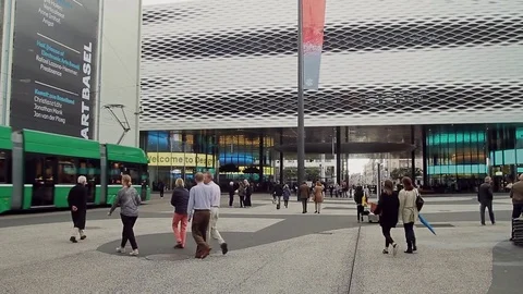Basel Messe | Art Basel Vídeo Stock 71260242