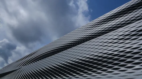 Basel Messe Herzog &amp; de Meuron Timelapse Stock Footage 38686680