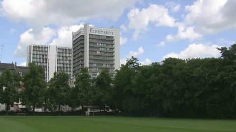 Basel Novartis tower Vidéo 701283