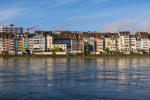 Basel Skyline River View Photos