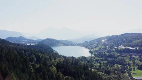 Baselga di Pine. Lago della Serraia e Lago delle Piazze. Stock Footage 249907305