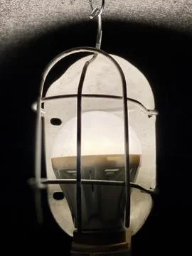 Basement lamp Foto stock