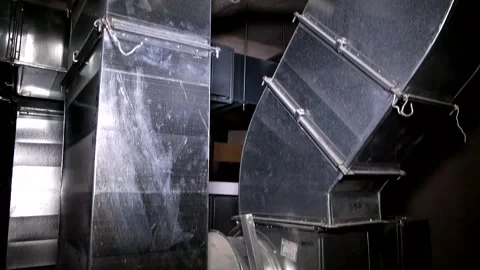Basement ventilation system Stock Footage 324766743