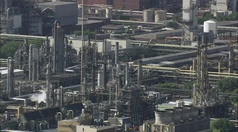 Basf Production Plant Stock Footage 65379878