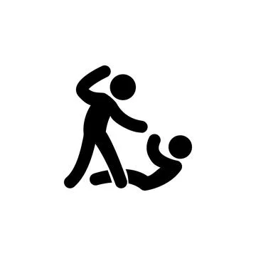 Bashing icon. Elements of fighting icon. Premium quality graphic design icon Illustrazione stock