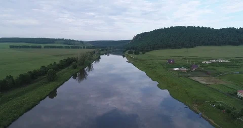 Bashkiriya river orig 動画素材 103301945