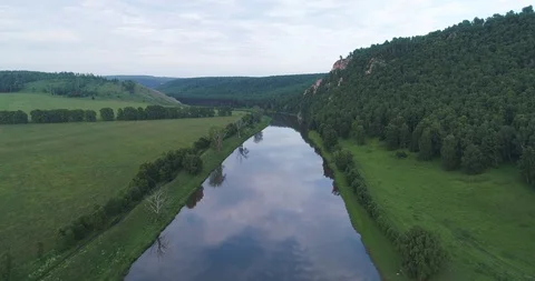  Bashkiriya under river 2 color Stock Footage 103466225