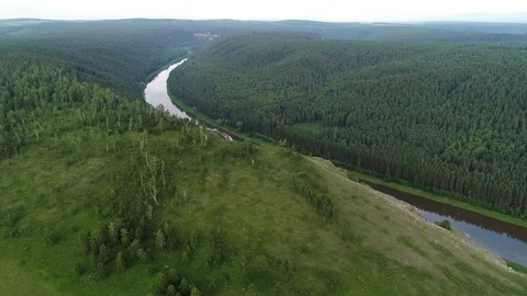  Bashkiriya under river 3 color 16-9 Stock Footage 103348251
