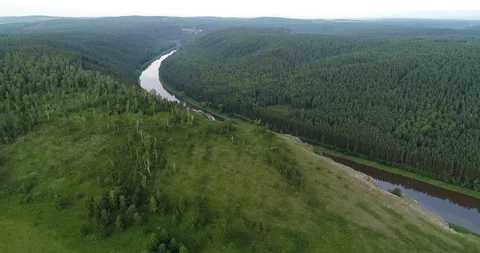  Bashkiriya under river 3 color Stock Footage 103447579
