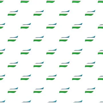 Bashkortostan flag wave pattern seamless background Illustrazione stock