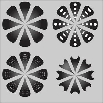 Basic abstract pattern Stock Illustration