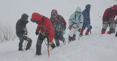 Basic Alpine Mountaineering Course 動画素材 101806093