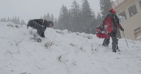 Basic Alpine Mountaineering Course Video stock 101843413