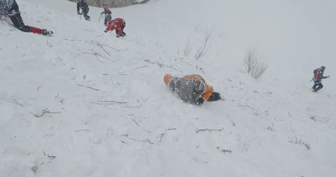 Basic Alpine Mountaineering Course Video stock 101843681