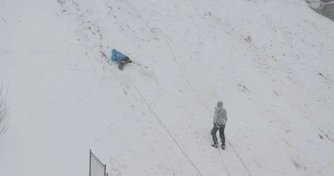 Basic Alpine Mountaineering Course Video stock 101844042