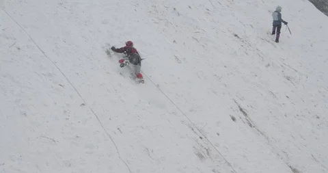 Basic Alpine Mountaineering Course Video stock 101844222