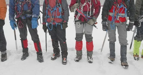 Basic Alpine Mountaineering Course 動画素材 111010143