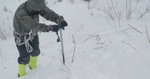 Basic Alpine Mountaineering Course Video stock 111477874