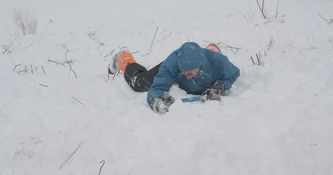 Basic Alpine Mountaineering Course Video stock 111478101