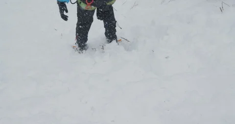 Basic Alpine Mountaineering Course Stock Footage 111528131