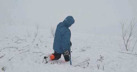 Basic Alpine Mountaineering Course Video stock 111528294