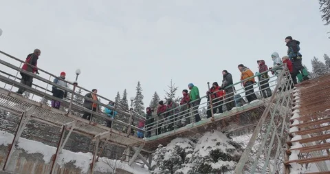 Basic Alpine Mountaineering Course Stock Footage 111557399