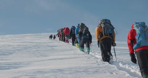 Basic Alpine Mountaineering Course 스톡 동영상 111558505