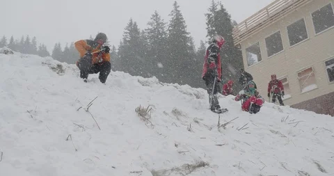 Basic Alpine Mountaineering Course Video stock 111567599