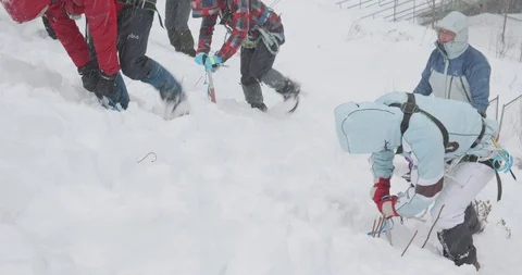 Basic Alpine Mountaineering Course Video stock 111567923