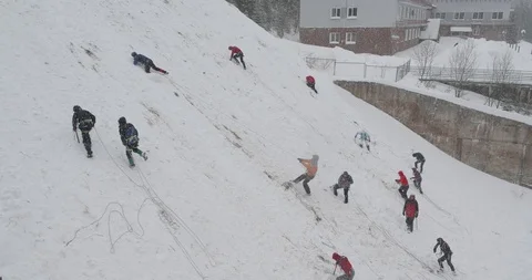 Basic Alpine Mountaineering Course Video stock 112047949