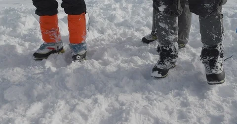 Basic Alpine Mountaineering Course, Mountaineering Gear Video stock 111557439