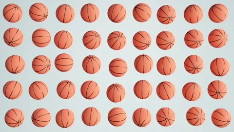 Basic BasketBall Background Looped 4D.mp4 Stock-Footage 348512191