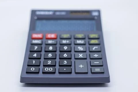 Basic Calculator for Students and shop keeper Stock Photos