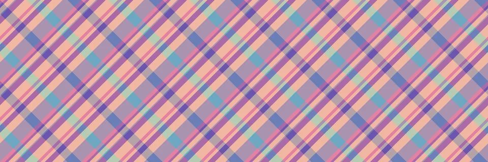 Basic check tartan plaid, trend seamless pattern background. Celebrate fabr.. Stock Illustration