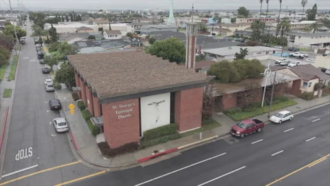 Basic Church in Hawthorne Stock-Footage 329186532