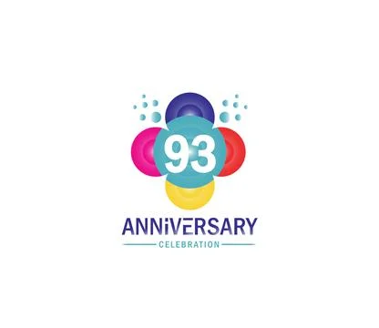 Basic Commemoration Plan of gold variety beautification Anniversary Logo Stock Illustration