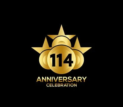 Basic Commemoration Plan of gold variety beautification Anniversary Logo イラスト素材
