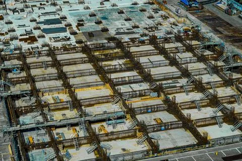 Basic construction of construction sites 写真素材