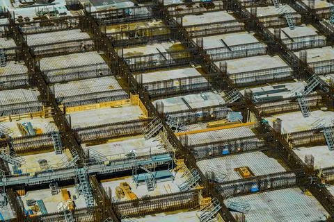 Basic construction of construction sites Stock Photos