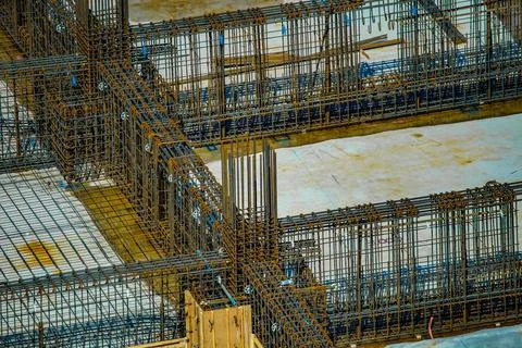 Basic construction of construction sites Stock Photos