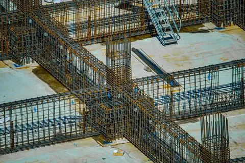 Basic construction of construction sites Stock Photos