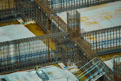 Basic construction of construction sites 写真素材