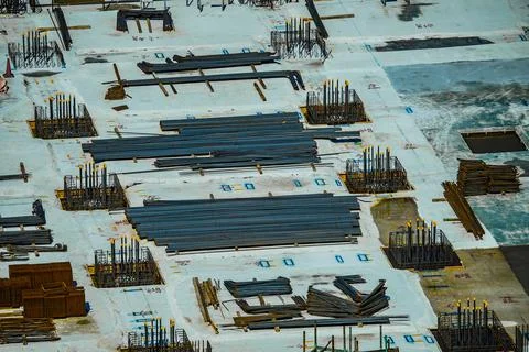 Basic construction of construction sites 스톡 사진