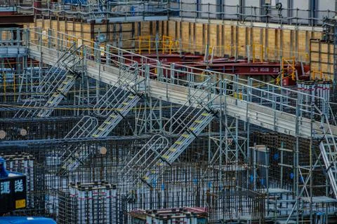 Basic construction of housing Foto stock